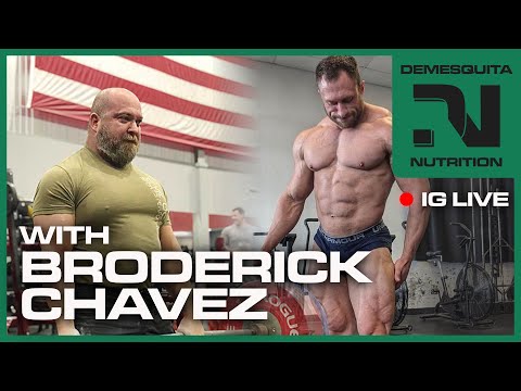 Bodybuilding VS Powerlifting | Live with Broderick Chavez
