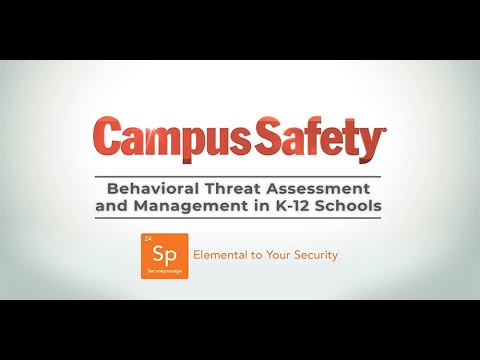 Student Behavioral Threat Assessment and Management for K-12 Schools