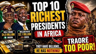 The Richest Leaders In Africa - Ibrahim Traoré Too Poor