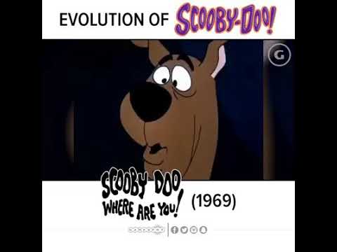 Scooby Doo evolution