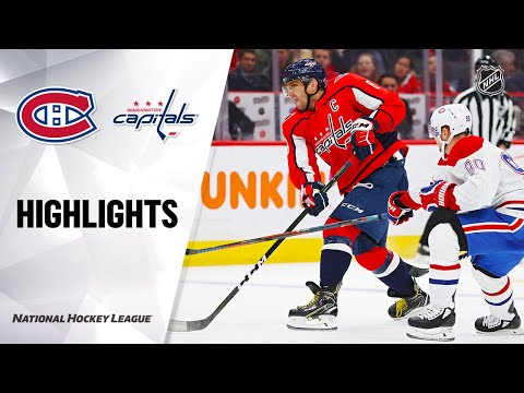 NHL Highlights | Canadiens @ Capitals 2/20/20