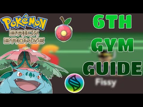 How To Beat 6th Gym and The Puzzle! - Roblox Pokemon Brick Bronze