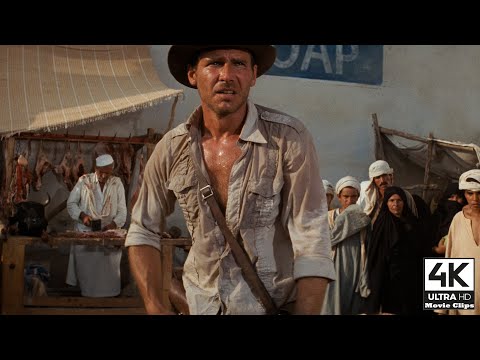 Raiders of the Lost Ark 4K (1981) - The Marketplace (04/10) | 4K Clips