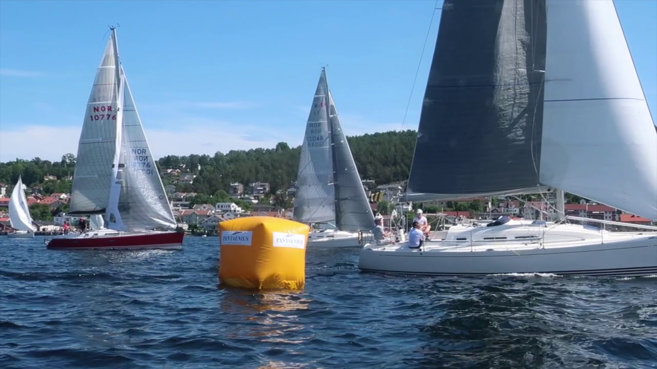Ragna Agrup on the Færder Race