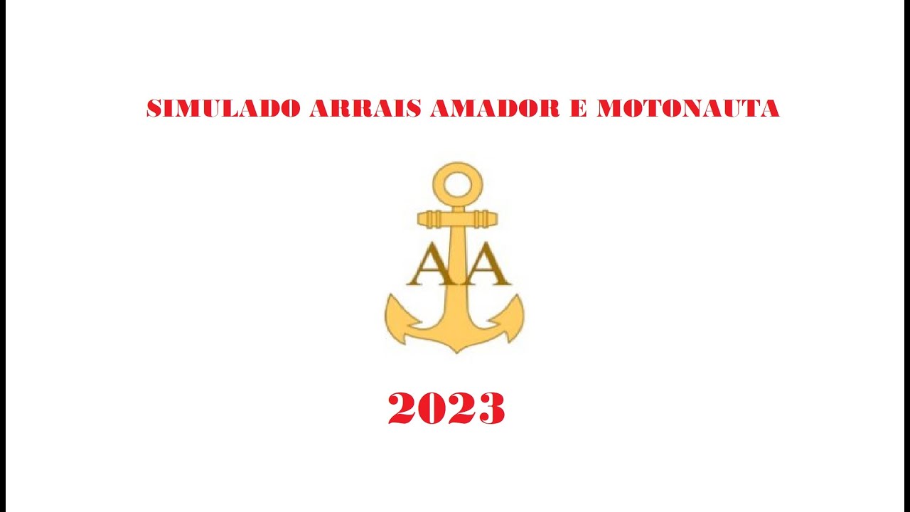 Simulado Arrais Amador - 2023
