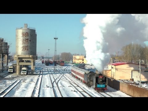 China - last steam in mongolia, part 1, Yuanbaoshan district, april 2013