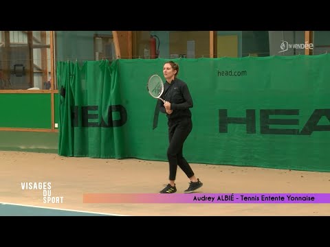 Audrey Albié - Tennis Entente Yonnaise - Visages du sport