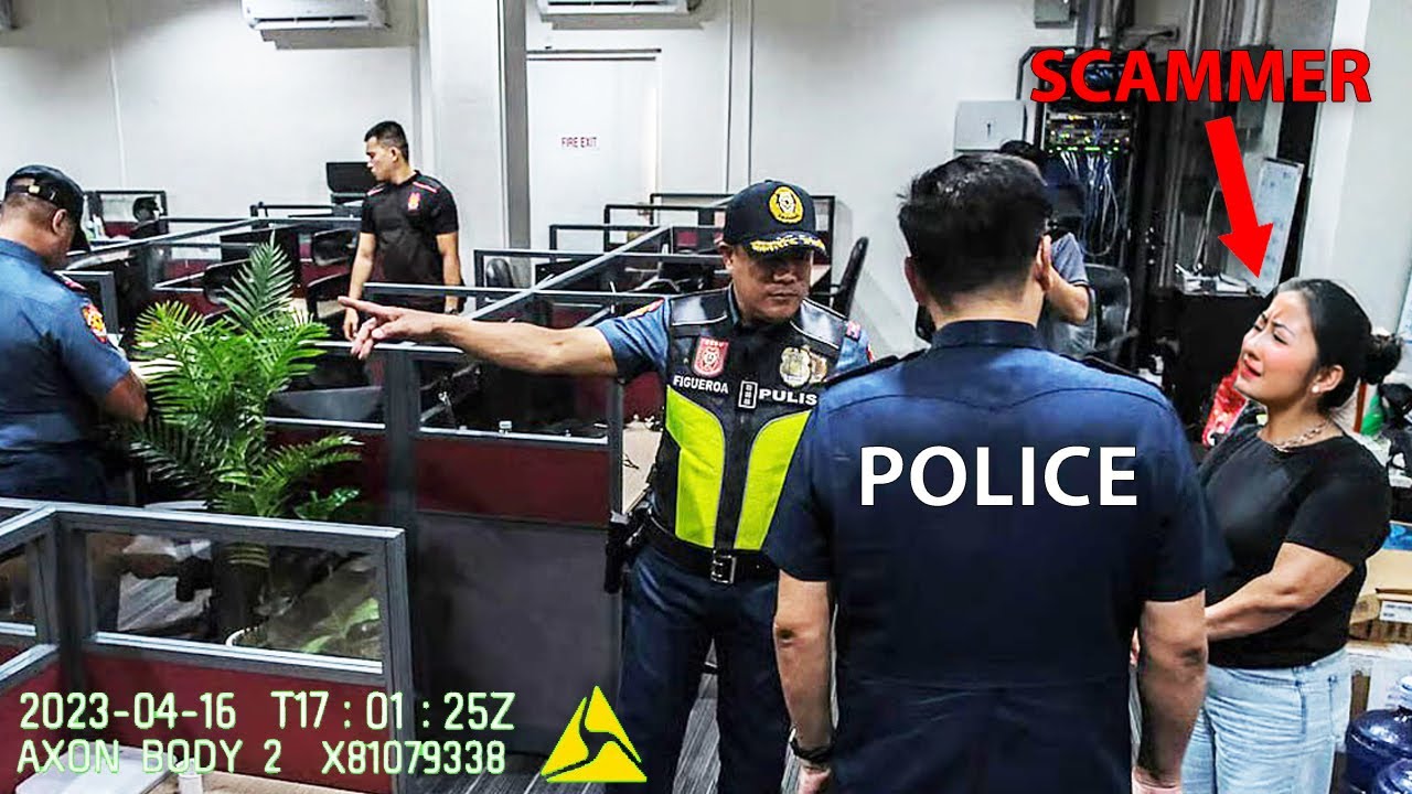 Police RAID A SCAM Call Center!