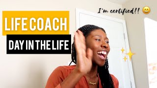 LIFE COACH Day in the Life | Becoming Certified 🎉 + Why Many Life Coaches Struggle to Make Money