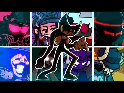 LAST REEL but Every Turn a Different Character Sings🎙 (FNF Last Reel but Everyone Sings It)