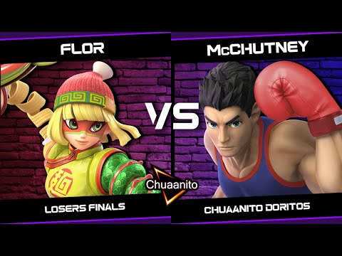 FLOR (Cloud/Min Min) vs McChutney (Little Mac) - Chuaanito Doritos - Losers Finals