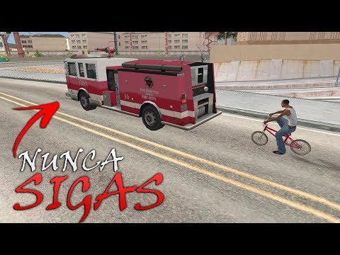 Never Follow the Firefighters in GTA San Andreas