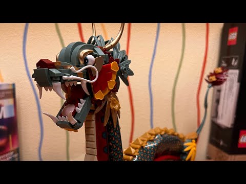 Обзор и сборка конструктора Loz “Китайский дракон»