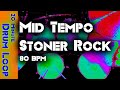 20 Minute Drum Loop Mid Tempo Stoner Rock 80 BPM