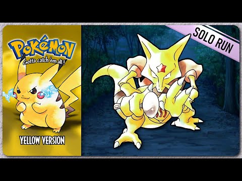 Kadabra Only! | Pokémon Yellow Solo Run Live