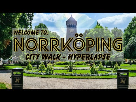 Norrköping - City Walk - Hyperlapse