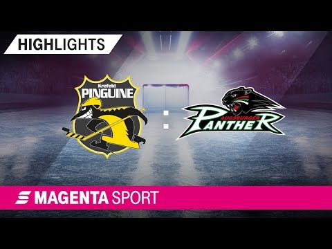Krefeld Pinguine - Augsburger Panther | 19. Spieltag, 19/20 | MAGENTA SPORT