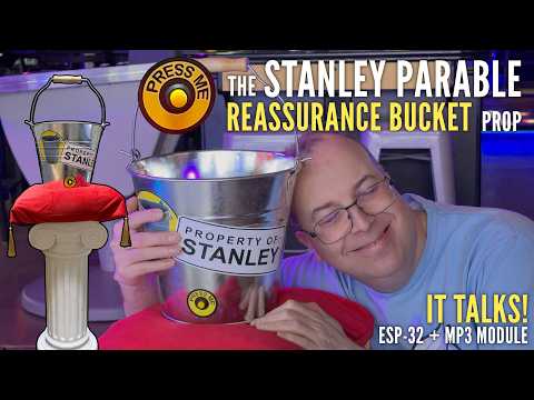 We made The Stanley Parable Reassurance Bucket Prop!