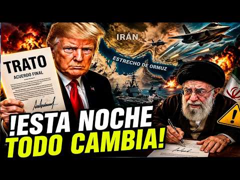 ¡ÚLTIMO AVISO! TRUMP: “EL ACUERDO SE FIRMA ESTA NOCHE”