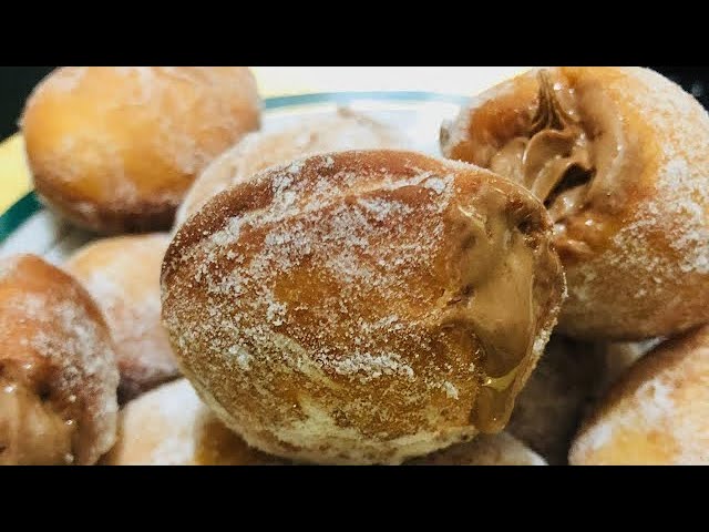 Italian donuts recipe / Nutella stuffed donuts /