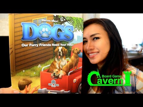 Board Game Cavern unboxes "Dogs"