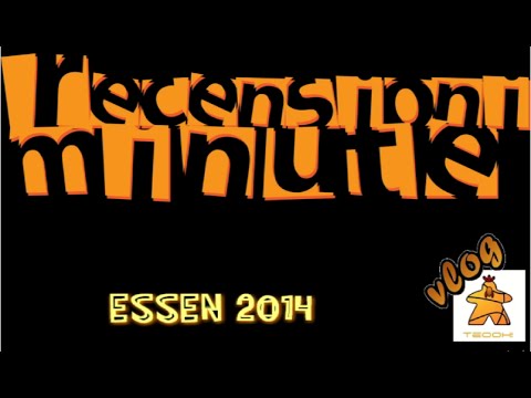 Recensioni Minute Vlog [024] - Report Essen 2014 (9 titoli e acquisti)