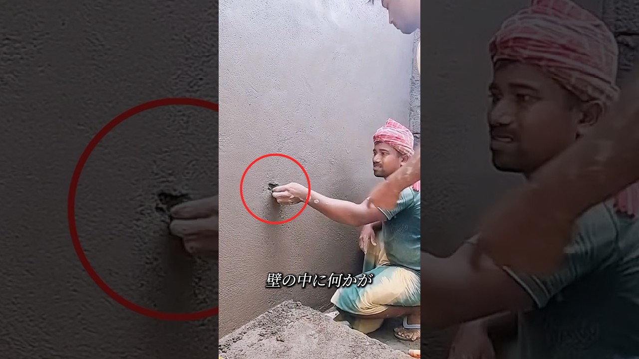 壁にハートを作っておきました😍