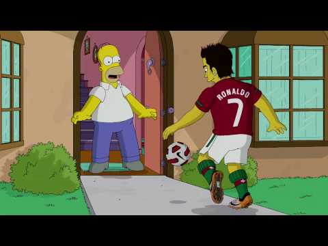 Cristiano Ronaldo on The Simpsons HD