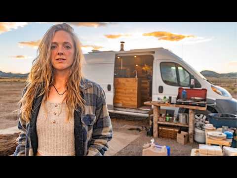 Building my Life Off-Grid SOLO // FEAR in the middle of nowhere