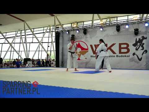 Kateryna Sikanovych vs Valentina Preda Women +65kg The 6th WKB European Kyokushin Championships