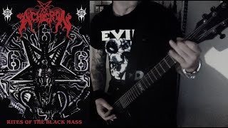 ACHERON - Ave Satanas - guitar cover