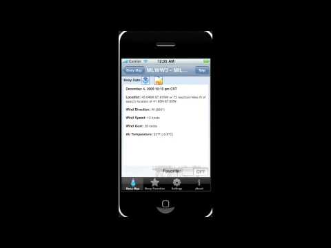 Noaa Buoy Data Reader App For Iphone