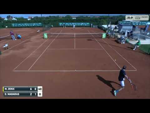 Highlights: Dragos Madaras - Miljan Zekic, Zadar Challenger 2023