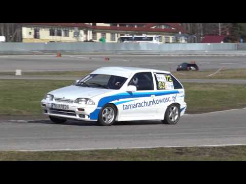 Kałuziński Radosław - Suzuki Swift GTI - SuperOES 3 Runda  Tor Kielce 25-03-2017