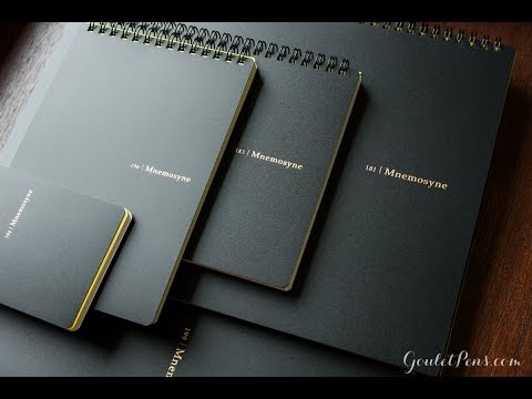 Maruman Mnemosyne Notebook Overview