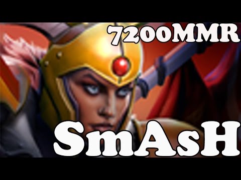 Dota 2 - SmAsH 7200 MMR Plays Legion Commander - Pub Match Gameplay