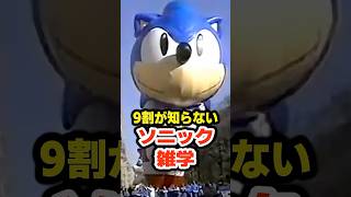 【9割が知らない】ソニックに関する雑学