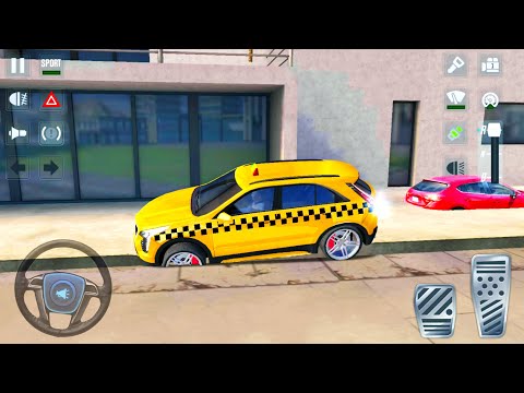 SUV Taxi Simulator Cadillac & Jeep - City Taxi Driver - Android Gameplay