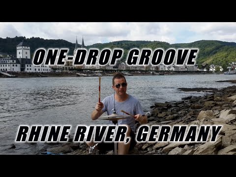 One-drop Drum Lesson - Rhine River, Germany