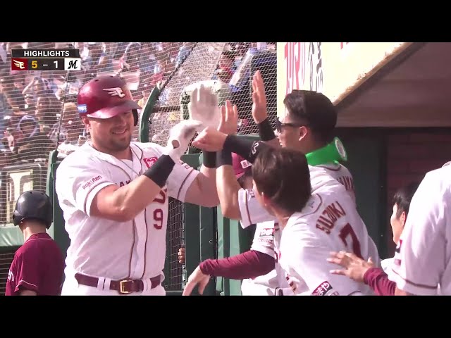 公式】東北楽天ゴールデンイーグルス VS 千葉ロッテマリーンズ
