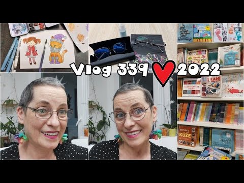 Vlog 339/22 - brýle, deník a malování