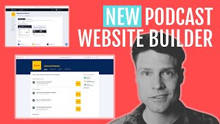 New podcast website builder