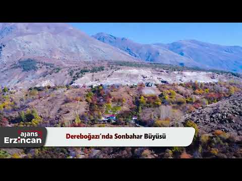 Dereboğazı’nda Sonbahar Büyüsü