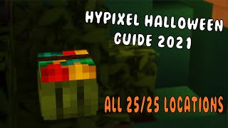 [25/25] HYPIXEL HALLOWEEN CANDY LOCATION GUIDE (2021)