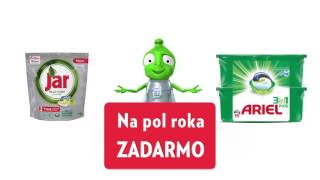 Detergenty na pol roka zadarmo - práčka Indesit