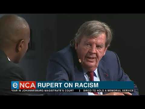 Johann Rupert on racism