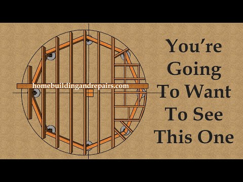 Watch This Video Before Building Your New Wood Framed Circular Deck - Structural Engineering Ideas
