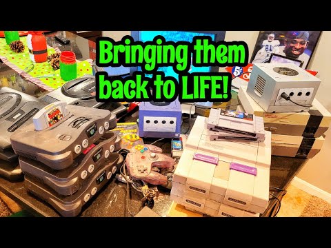 Selling these old Nintendo gaming consoles on eBay - Do they work?