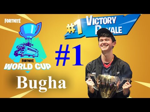 Bugha Fortnite Solo World Cup Winner Highlight!!!
