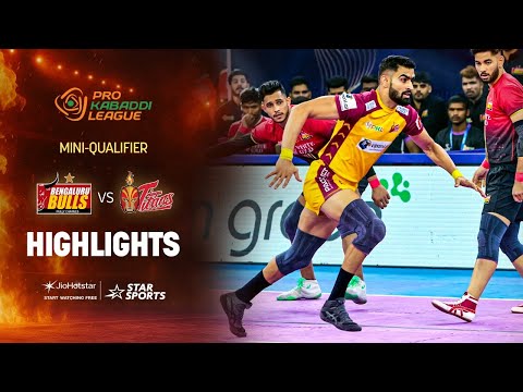Telugu Titans edge the Bulls in a thriller to march Into Eliminator 3! | HIGHLIGHTS | PKL 12